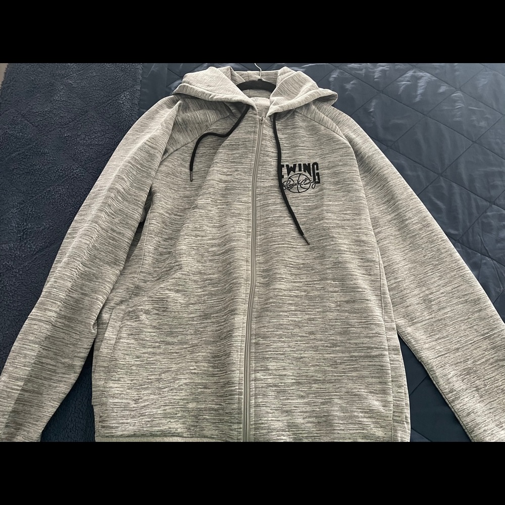 Patrick Ewing Gray Hoodie 4x